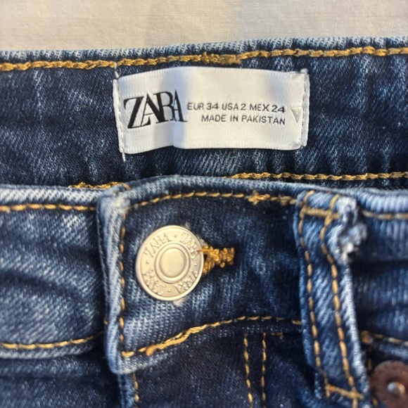 Zara Kick Flare Ankle Jeans - Picture 3 of 3